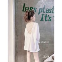 Áo Hở Lưng Dây Ngọc