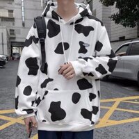 Ao Hoddie Bo Sua Form Rộng Nam Nữ Unisex - Chất Nỉ Bông Ulzzang KUN - M