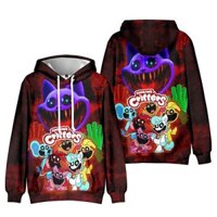 Áo hoodie 3 giờ chơi Poppy dành cho trẻ em