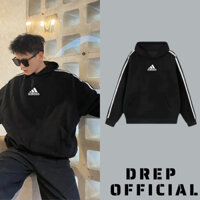 Áo Hoodie adidas 2 sọc Nam Nữ Chất nỉ Bông Cao Cấp Chuẩn Form Unisex Chính Hãng Xịn Xò DREP OFFICIAL