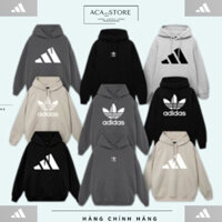 Áo Hoodie Adidas  Full Mẫu Mới Nỉ Bông Dày Dặn Siêu Ấm Chính Hãng , Áo Khoác Unisex Nam Nữ Form Rộng Cao Cấp GEM_STORE