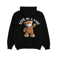 ÁO HOODIE ADLV GẤU KHẨU TRANG ÁO SWEATER CHẤT NỈ COTTON UNISEX (M15-16)