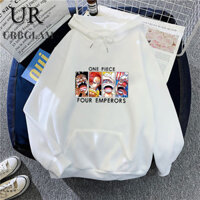Áo hoodie anime mới với unisex hợp thời trang Instagram dáng rộng giản dị vua cướp biển anime áo khoác