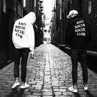 Áo hoodie Anti Social Social Club - Dày mềm mịn