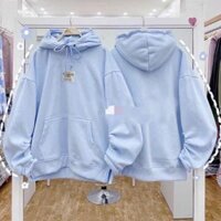 ÁO HOODIE - ÁO KHOÁC NỈ NGOẠI KIỂU DÁNG CÁNH DƠI TAY RỘNG Ảnh Thật HOOIDE MỚI FILTER - Xanh dương - M
