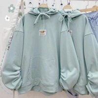 ÁO HOODIE - ÁO KHOÁC NỈ NGOẠI KIỂU DÁNG CÁNH DƠI TAY RỘNG Ảnh Thật HOOIDE MỚI FILTER - Xanh Lá - L