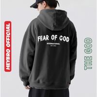 Áo hoodie, áo nỉ hoodie nam nữ HEYBRO in FEAR OF GOD