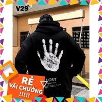 Áo hoodie bàn tay ma thuật form rộng nam nữ phong cách  hàn quốc {V29}