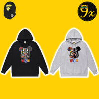 Áo hoodie Bape WGM chât nỉ lót lông hàng cao cấp ss2025