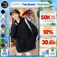 Áo Hoodie BASIC Local Brand - Áo Khoác Nỉ TRƠN Cực dày Form rộng Unisex (HD1000L - Hàng Chính Phẩm)