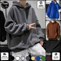 Áo Hoodie Basic Local Brand nỉ bông cực dày form rộng Unisex giữ ấm chống nắng (HD1000L - Full Box) - Toni.Tee