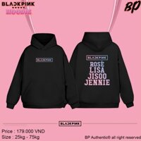 Áo hoodie Blackpink , Áo hoodie dày dặn hình in 2 mặt sắc nét [𝐁𝐏 𝐀𝐮𝐭𝐡𝐞𝐧𝐭𝐢𝐜]