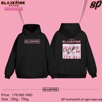 Áo hoodie Blackpink cực đẹp, Áo hoodie dày dặn hình in 2 mặt sắc nét [𝐁𝐏 𝐀𝐮𝐭𝐡𝐞𝐧𝐭𝐢𝐜]