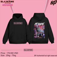 Áo hoodie Blackpink Jennie, Áo hoodie dày dặn hình in 2 mặt sắc nét [𝐁𝐏 𝐀𝐮𝐭𝐡𝐞𝐧𝐭𝐢𝐜]