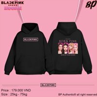 Áo hoodie Blackpink anniversary, Áo hoodie dày dặn hình in 2 mặt sắc nét [𝐁𝐏 𝐀𝐮𝐭𝐡𝐞𝐧𝐭𝐢𝐜]