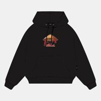Áo hoodie boxy nỉ nam nữ Choice FA1-0645-8 bông dầy form rộng tay phồng hình Nón Lá