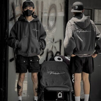 Áo Hoodie Boxy Zip Vải Nỉ Ngoại Pandax Polime, Áo Khoác Nỉ Hai Lớp Khoá Kéo Chống Nắng Rét Phong Cách Boy Phố 2024