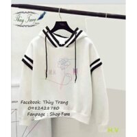 Áo hoodie BTS viền mũ