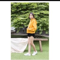 Áo hoodie cam vàng