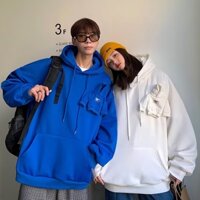 Áo hoodie cặp đôi bigsize đơn giản phong cách hàn quốc áo hoodie chui đầu nữ thời trang áo hoodie nam thông thường