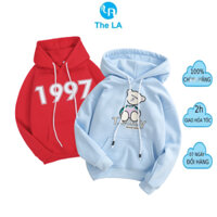 Áo hoodie cho bé THE LA Store, Áo khoác nỉ bé trai bé gái, chất Vải nỉ coton cao cấp cho bé 15-45kg