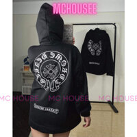 Áo Hoodie Chrome Hearts Nam Nữ Form Rộng Chất Vải Nỉ Bông Dày Dặn Full Tag Mac