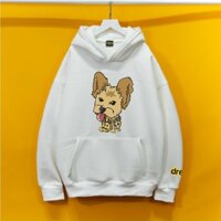 ÁO HOODIE CHÚ CHÓ NỈ BÔNG NAM NỮ TDD STORE