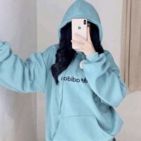 Áo hoodie chữ ngực Adidas - Áo nỉ bông hoodie