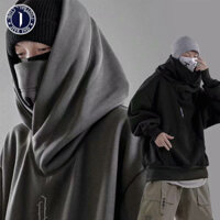 Áo hoodie Cổ Cao, hoodie ninja Phong Cách Đường Phố Hàng cao cấp Menswear Nam - Hàng mới về