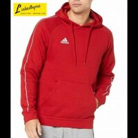 ÁO HOODIE CÓ MŨ ADIDAS MÀU ĐỎ