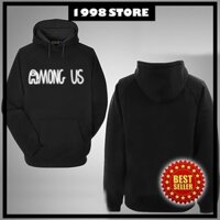 Áo Hoodie Đen Phản Quang Game Among Us Hot Nhất