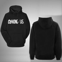 Áo Hoodie Đen Phản Quang Game Among Us Hot Nhất