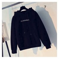 Áo hoodie đen
