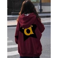 áo hoodie đỏ (oversize)