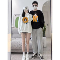 Áo Hoodie Đôi OK Nam Nữ Form Dáng Unisex Full 5 Màu