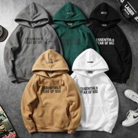 Áo Hoodie FEAR OF GOD ESSENTIALS nỉ bông mịn logo cao su nổi (Hàng loại 1 chuẩn hãng)