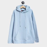 Áo hoodie form rộng trơn dài tay Modelfashion - 9045, có nón liền, túi trước -090