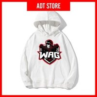 Áo Hoodie Free Fire Team Wag Peo màu đen và trắng - Hàng đẹp