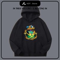Áo HOODIE game blox fruit rồng - Rocket - Yeti - Gas - PUBG cực chất
