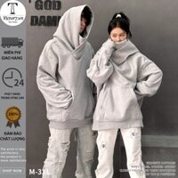 Áo Hoodie Hai Lớp Form Rộng Phong Cách Đường Phố Mỹ Cá Tính Dành Cho Nam Nữ Áo Hoodie Nam Áo Khoác Đôi Nam Nữ