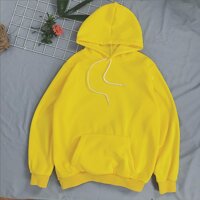 Áo hoodie Hàn Quốc nữ - freesize - Vàng