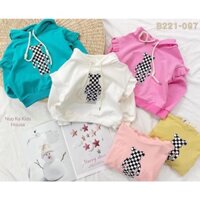 Áo hoodie hình gấu cho bé