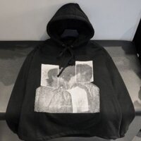 áo Hoodie hình mặt trước ( Đen , Vàng đất , Xám )