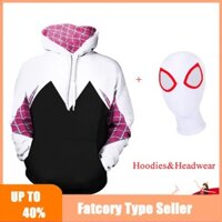 Áo Hoodie Hóa Trang Người Nhện / Người Nhện Marvel Cho Bé Gái Và Bé Trai