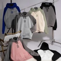 Áo hoodie HYS CARD RAGLAN mùa đông