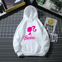 Áo Hoodie In Hình Búp Bê Barbie Dễ Thương Cho Cặp Đôi