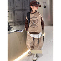 Áo Hoodie không mũ dành cho bé trai siêu cool ngầu từ 20-45kg hàng tqxk -Thời trang trẻ em-Baby Gap