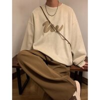 áo hoodie không nón sweater unisex Hình Dán Trang Trí Xe Đạp Kiểu Dáng Đơn Giản Hợp Thời Trang áo sweater trơn hoodie nam bigsize