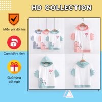 Áo Hoodie Khủng Long Tay Ngắn Unisex Cực Đẹp chất vải cotton cực mát