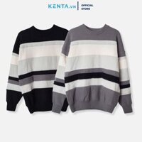 Áo Hoodie Len Nam - KENTA AKL0005 - Chất Len Dày Dặn Mềm Mại, Form Rộng, Phối Style Hàn Quốc